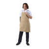 Chef Works Austin Bib Apron Natural