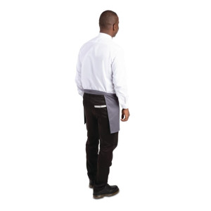 Whites Bistro Apron Polycotton Charcoal