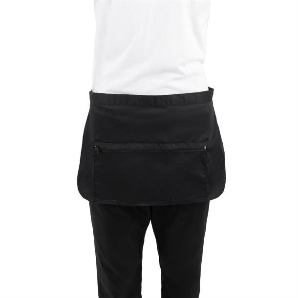 Whites Unisex Money Pocket With Zip Black