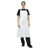 Whites Bib Apron Polycotton White XL