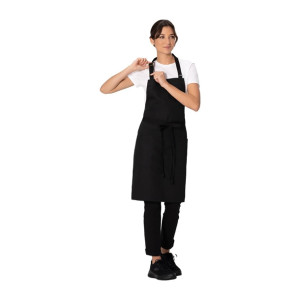 Chef Works Lockharte Bib Apron Black