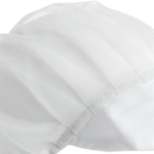 Whites Peaked Hair Net Hat White