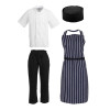 Whites Unisex Chef Clothing Bundle 1