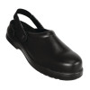 Slipbuster Cryzon Safety Chef Clogs Black