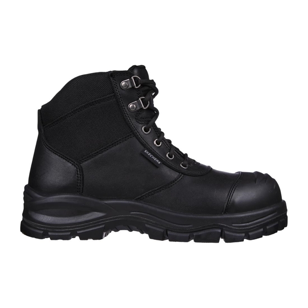 Skechers SKX Work Comp Toe Mens Work Shoe -  Black