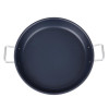Vogue Aluminium Non-stick Teflon Platinum Plus Paella Pan 450mm