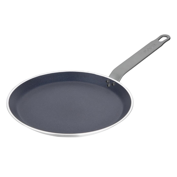 Vogue Aluminium Non-Stick Teflon Platinum Plus Crepe Pan 260mm
