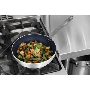 Vogue Aluminium Non-Stick Flared Induction Sauté Pan 28cm