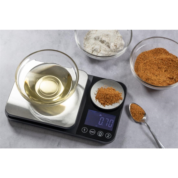 Cuisena 2 in 1 Scale 5kg Silver