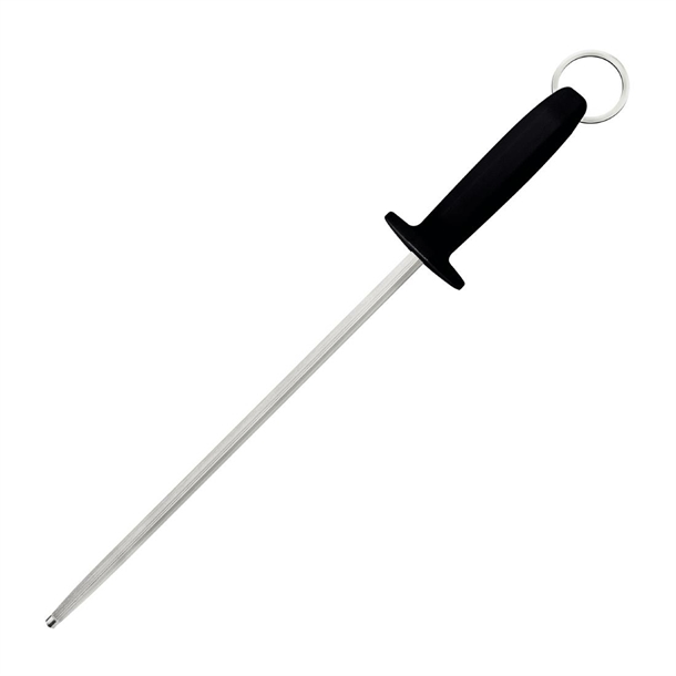 Tramontina Grooved Sharpener Professional Master Black 250mm