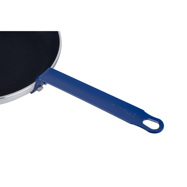 Hygiplas Aluminium Teflon Platinum Plus Frying Pan with Blue Handle 280mm