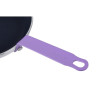 Hygiplas Aluminium Non-stick Teflon Platinum Plus Frying Pan with Purple Handle 240mm
