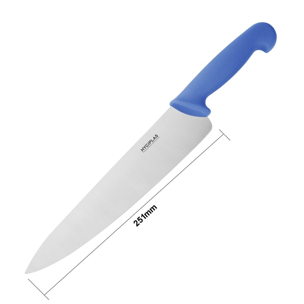 Hygiplas Chef Knife Blue 250mm