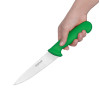 Hygiplas Chefs Knife Green 160mm
