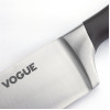 Vogue Soft Grip Chefs Knife Black 200mm