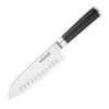 Vogue Bistro Santoku Knife Black 179mm