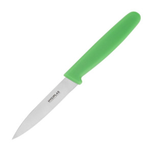 Hygiplas Paring Knife Green 85mm