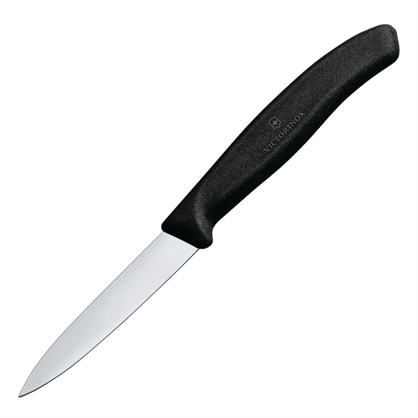 Victorinox Classic 8cm Paring Knife Black Handle Plain