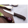 Hygiplas Vegetable Knife Serrated Brown 105mm