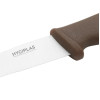 Hygiplas Vegetable Knife Serrated Brown 105mm