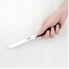 Vogue Soft Grip Boning Knife Black 128mm