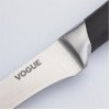 Vogue Soft Grip Boning Knife Black 128mm