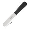 Hygiplas Straight Blade Palette Knife Black 103mm
