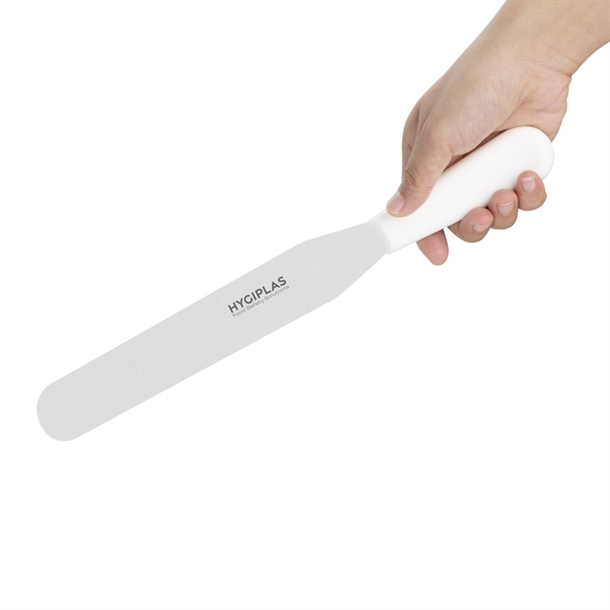 Hygiplas Straight Blade Palette Knife White 200mm