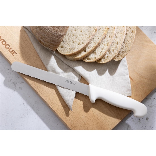 Hygiplas Bread Knife White 205mm