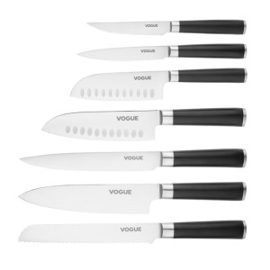 Vogue Bistro Bread Knife Black 205mm