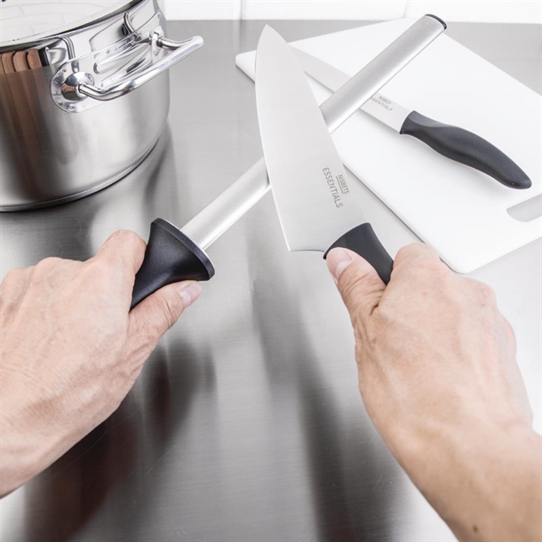 Vogue Diamond Sharpening Steel 250mm