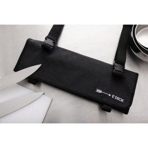 Dick Knife Roll Bag and Strap Black 11 Slots