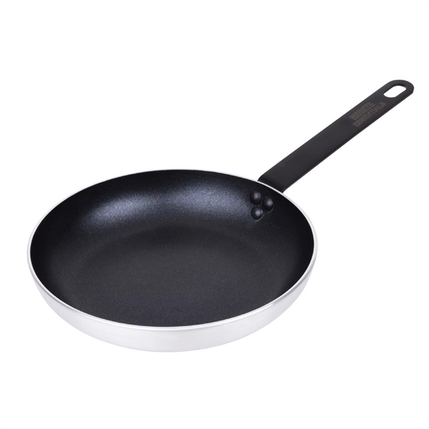 Nisbets Essentials Aluminium Non-Stick Teflon Frying Pan - 200mm