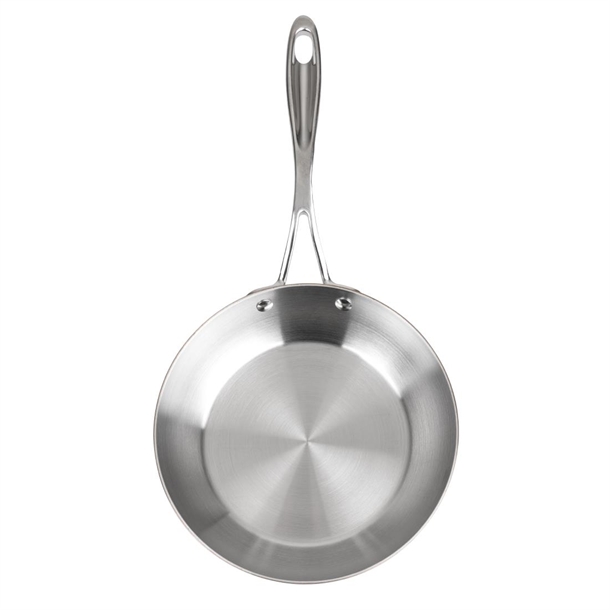 Vogue Copper Tri-Wall Frying Pan 200mm