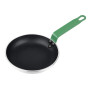 Hygiplas Aluminium Non-stick Teflon Platinum Plus Frying Pan Green Handle 20cm