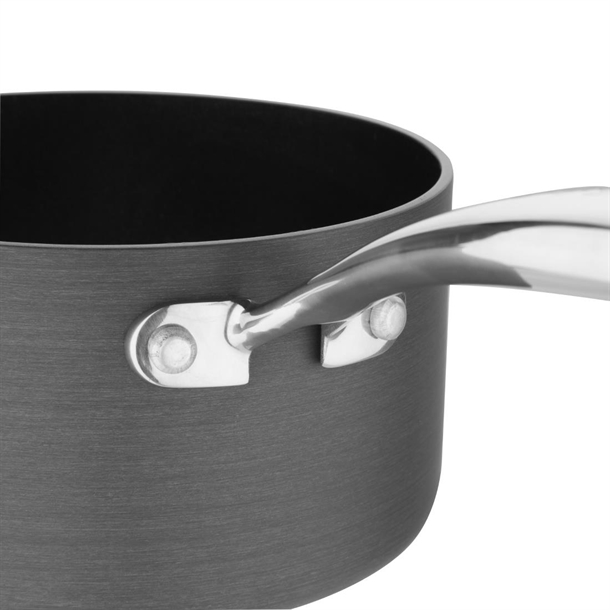 Vogue Anodised Aluminium Non-Stick Saucepan 200mm