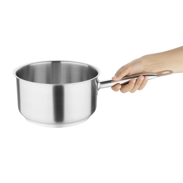 Vogue Stainless Steel Saucepan 200mm