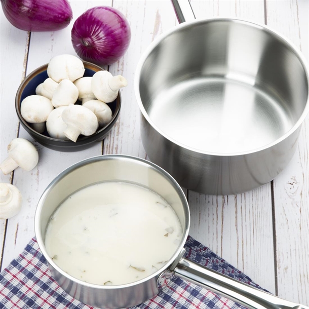 Vogue Stainless Steel Saucepan 200mm