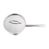Nisbets Essentials Stainless Steel Saucepan With Lid 160mm