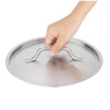 Vogue Stainless Steel Saucepan Lid 240mm