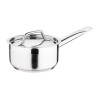 Nisbets Essentials Stainless Steel Saucepan With Lid 140mm