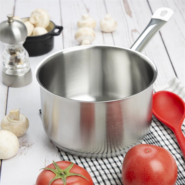 Vogue Stainless Steel Saucepan 180mm