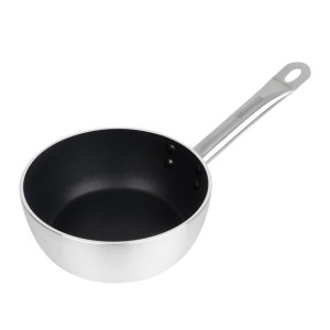 Vogue Aluminium Non-Stick Induction Flared Sauté Pan 200mm