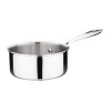 Vogue Stainless Steel & Aluminium Tri-Wall Saucepan 140mm