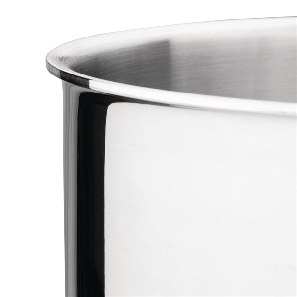 Vogue Stainless Steel & Aluminium Tri-Wall Saucepan 200mm