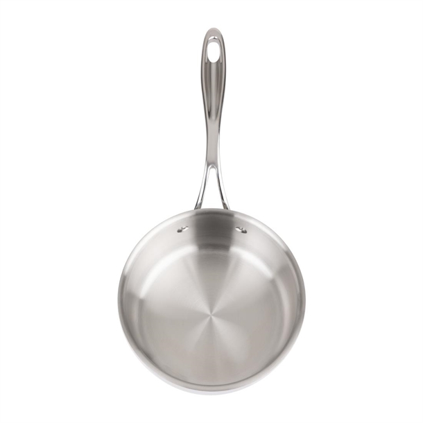 Vogue Stainless Steel & Aluminium Tri-Wall Saucepan 160mm