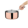 Vogue Copper Tri-Wall Saucepan 180mm