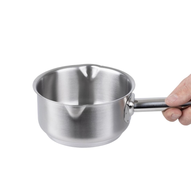 Vogue Stainless Steel Milk Pan 140mm