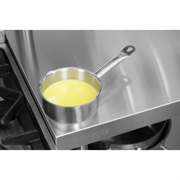 Vogue Stainless Steel Milk Pan 140mm