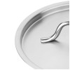 Vogue Stainless Steel Saucepan Lid 180mm